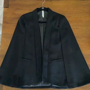 Mural Cape Blazer